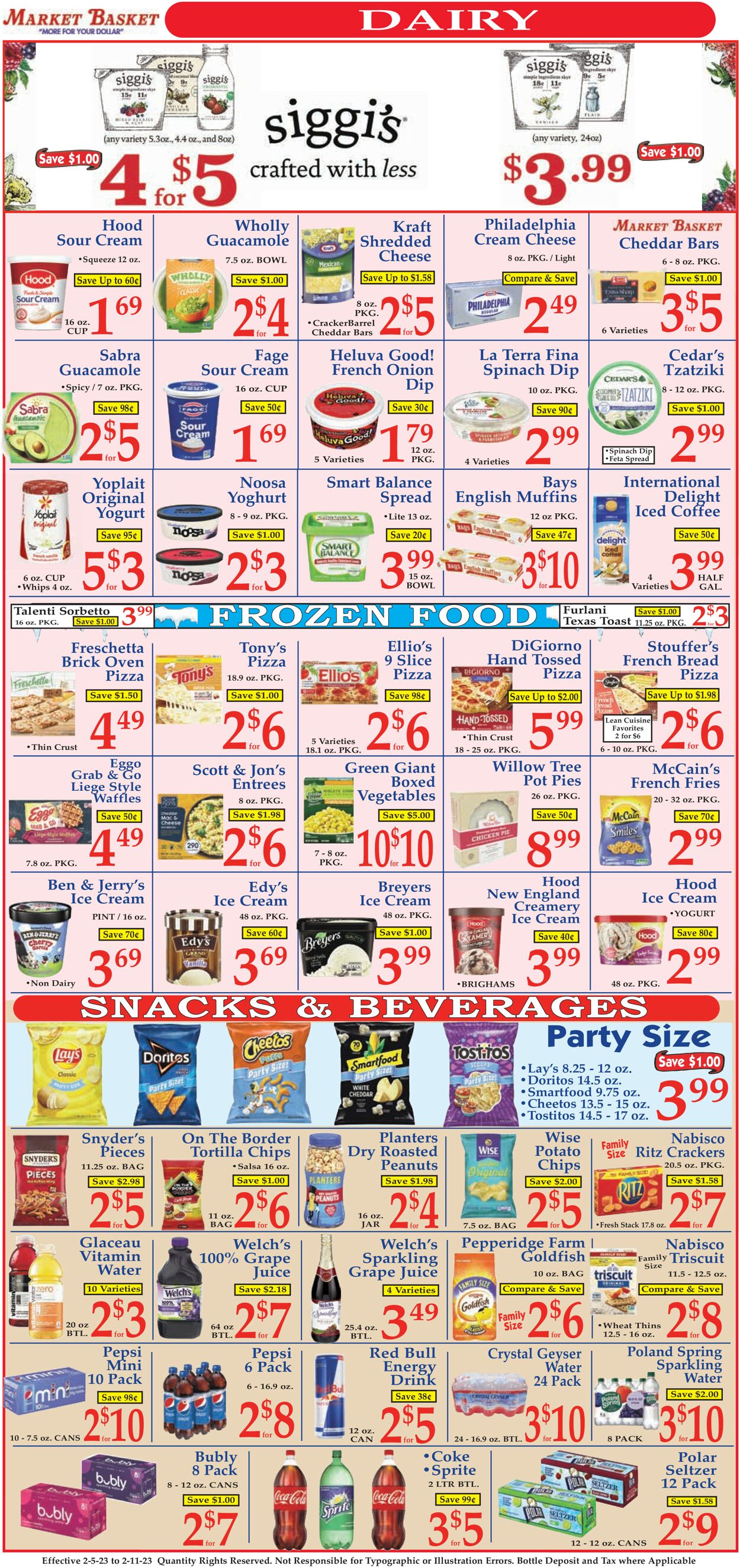 Catalogue Market Basket from 02/05/2023