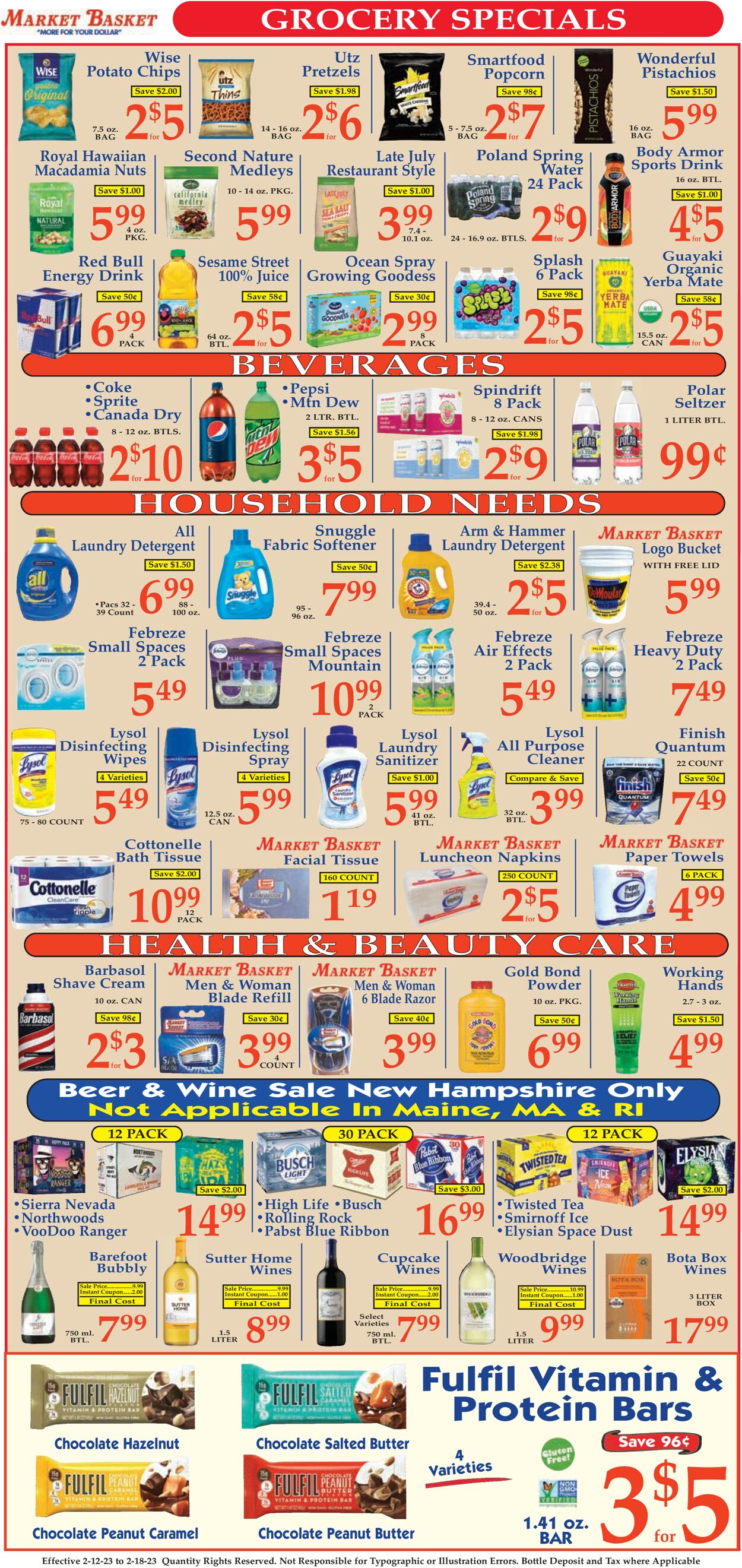 Catalogue Market Basket from 02/12/2023