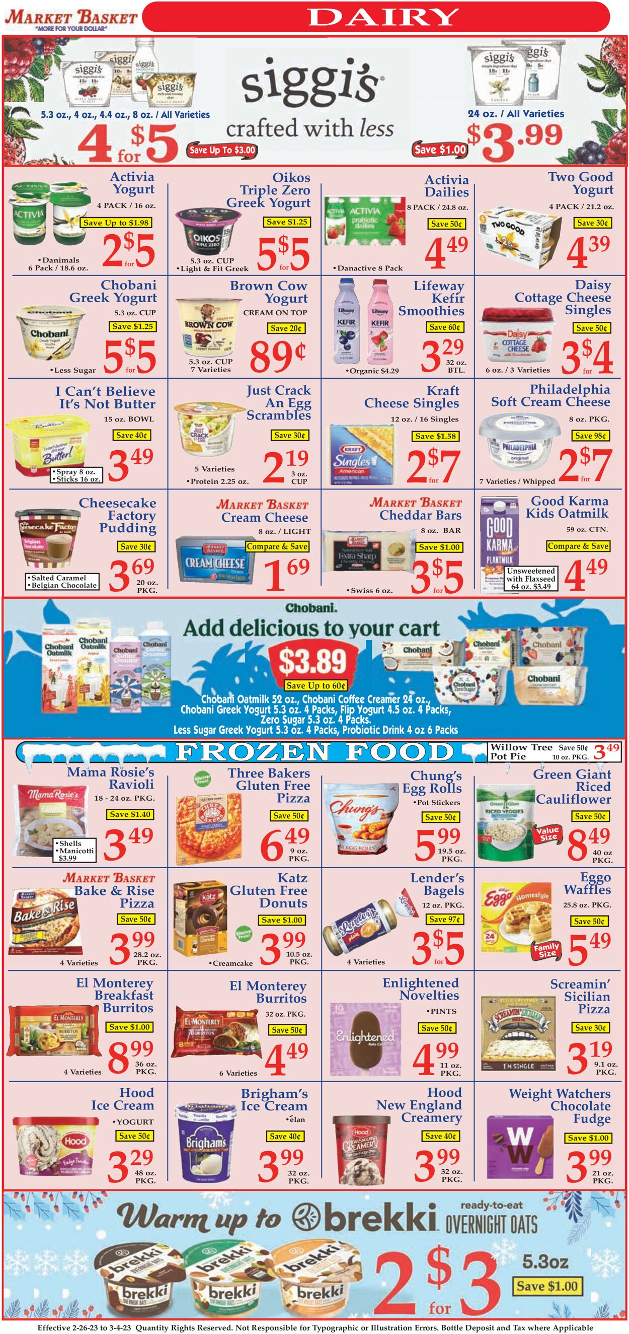 Catalogue Market Basket from 02/26/2023
