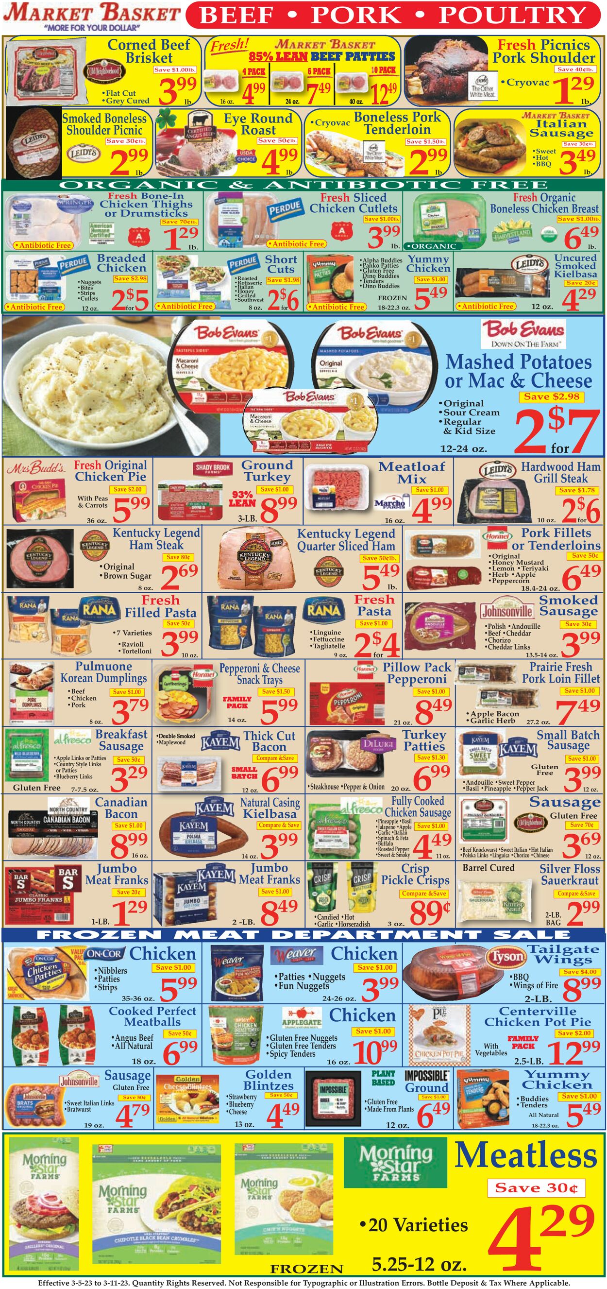 Catalogue Market Basket from 03/05/2023