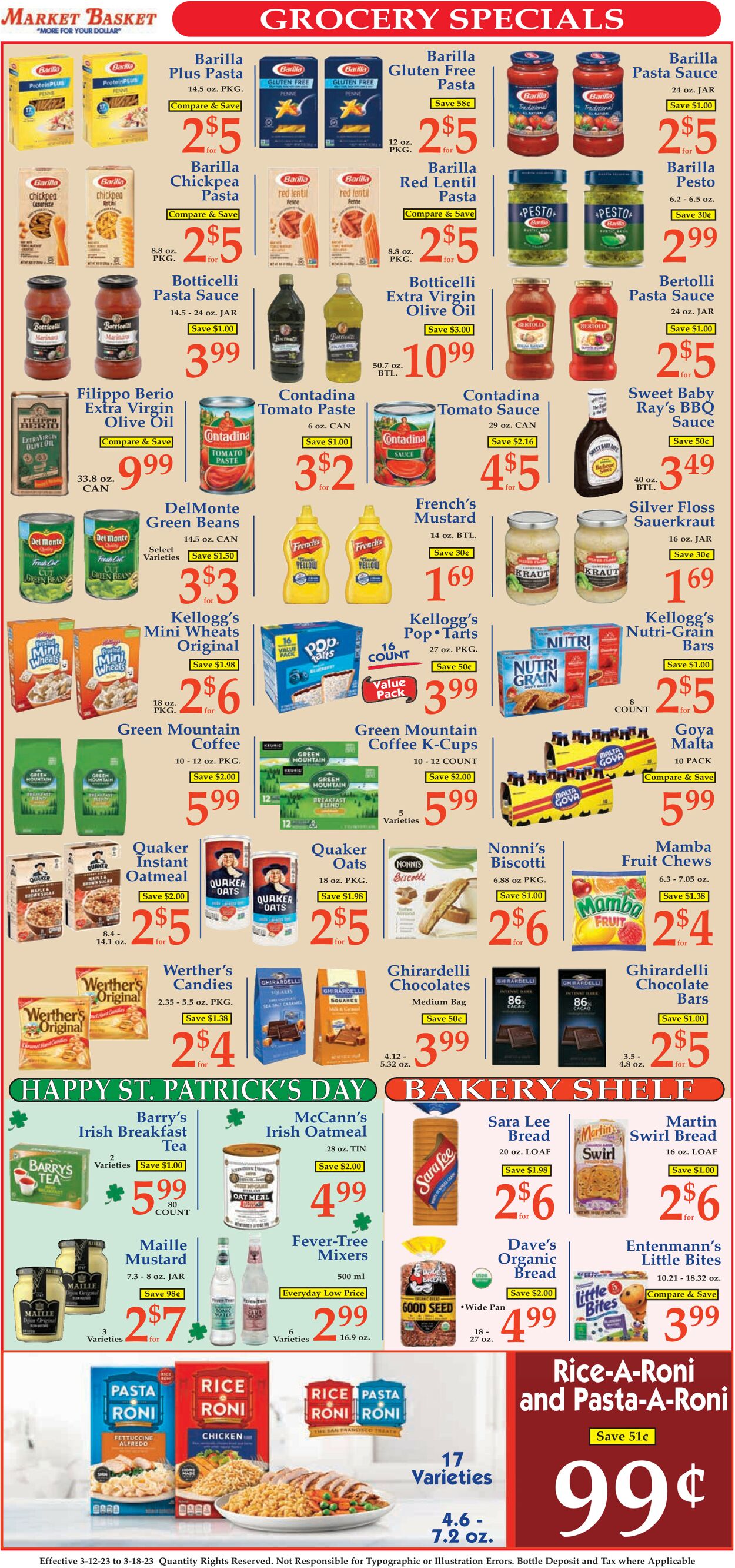 Catalogue Market Basket from 03/12/2023