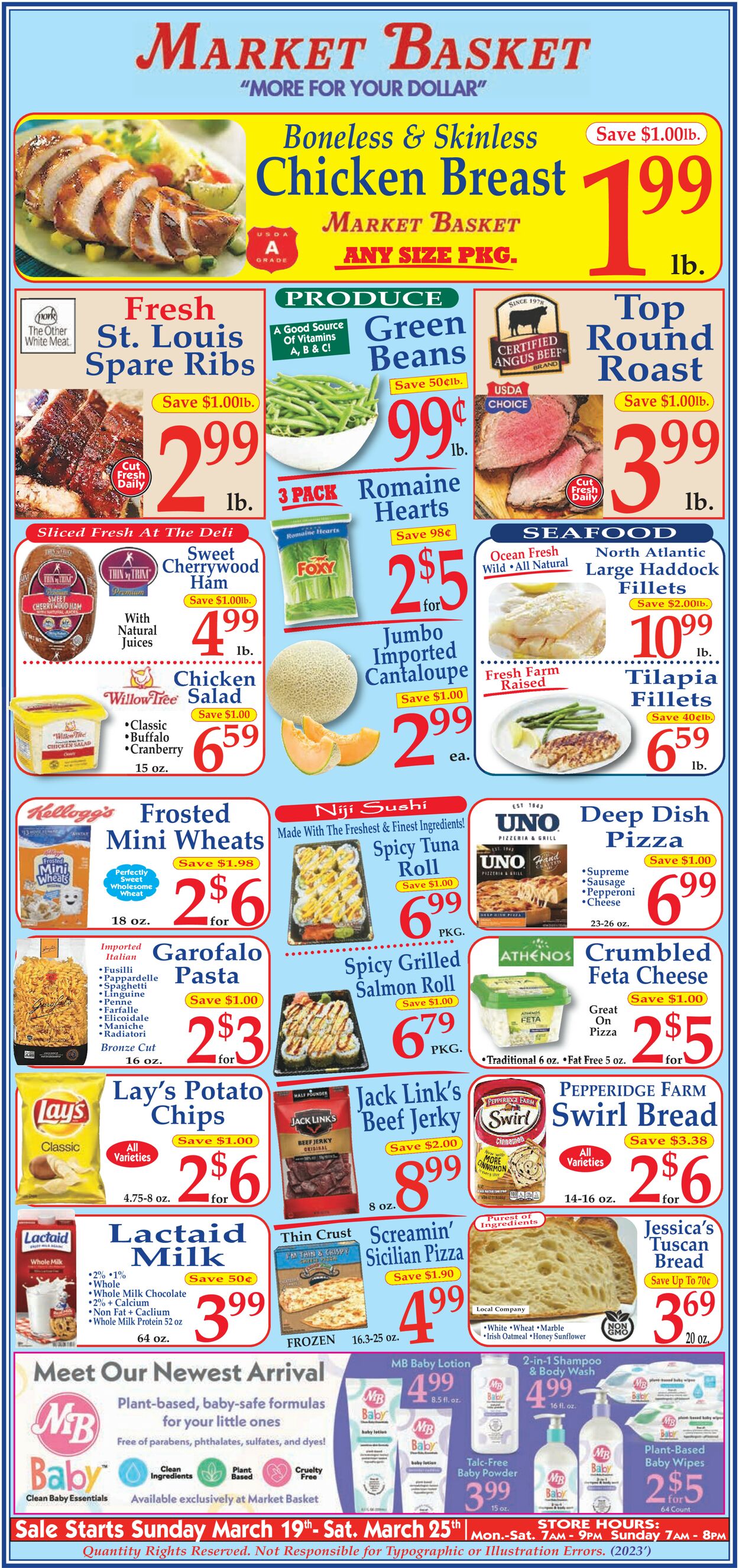 Catalogue Market Basket from 03/19/2023
