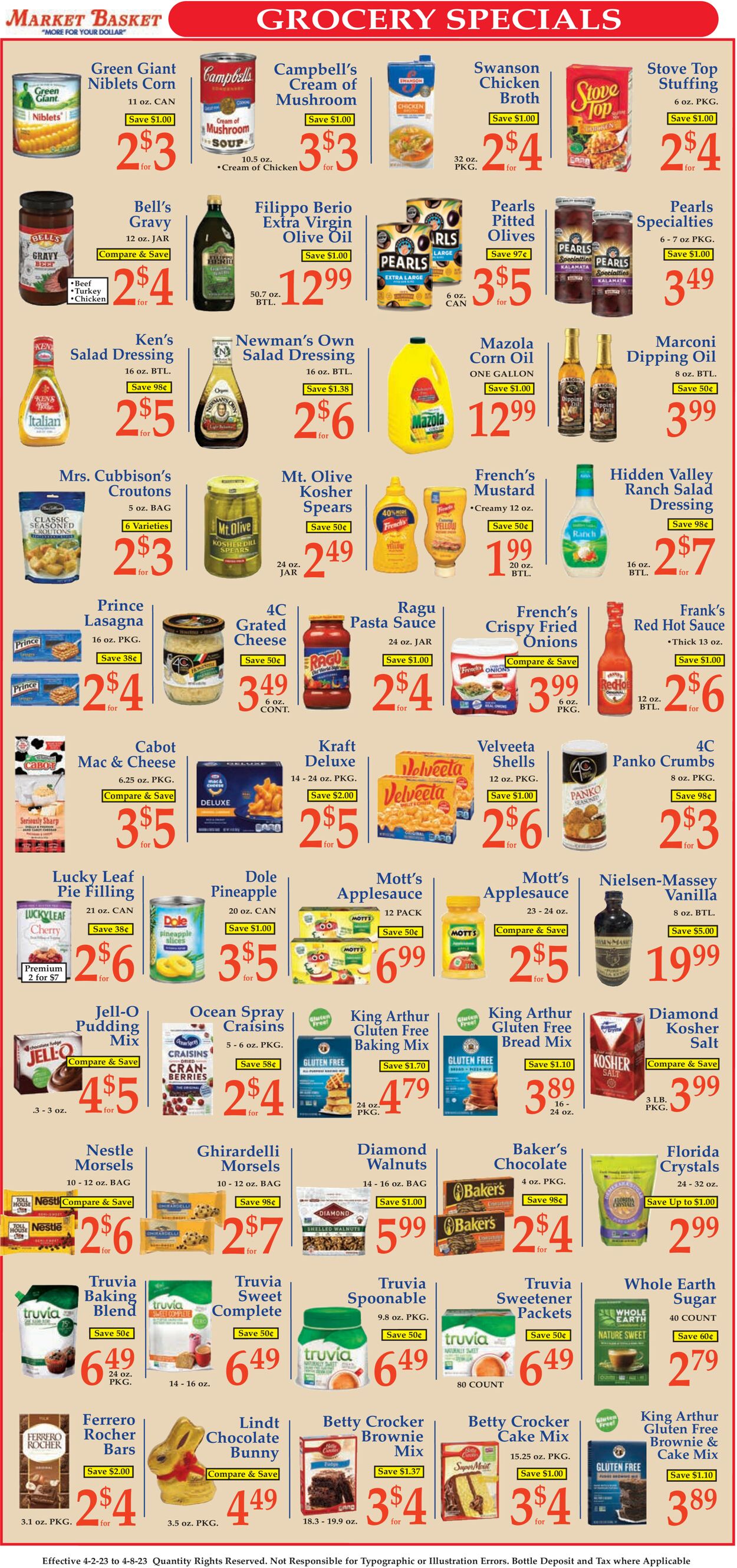 Catalogue Market Basket from 04/02/2023