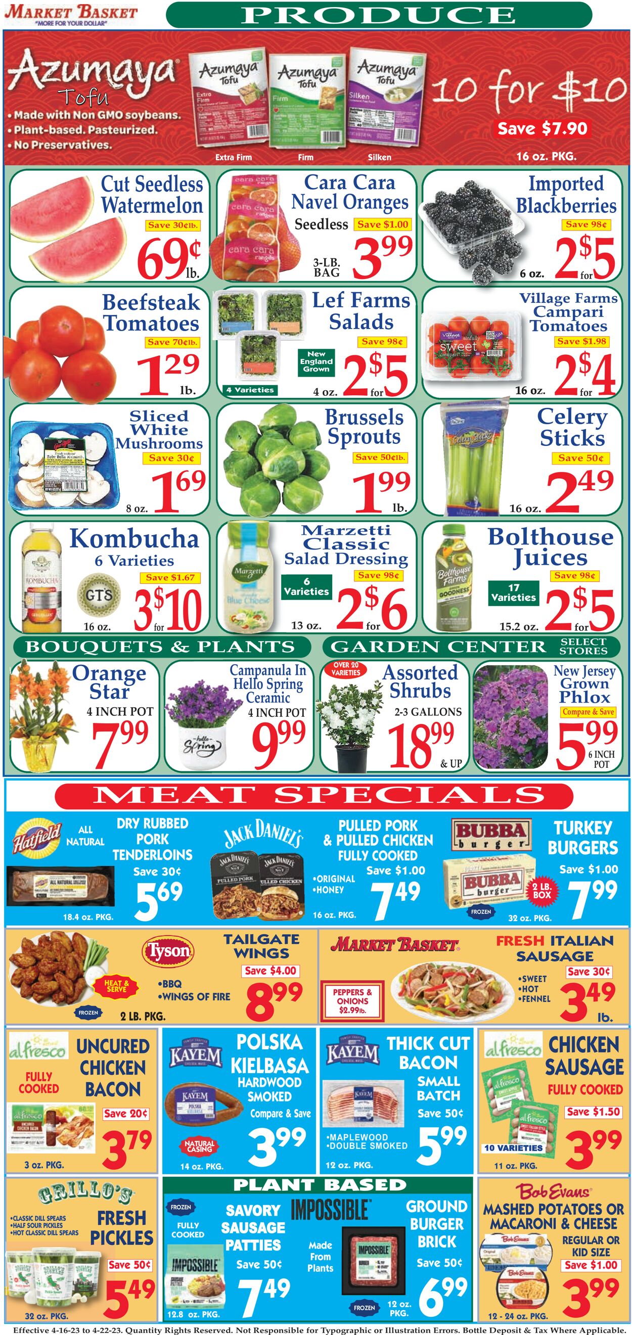 Catalogue Market Basket from 04/16/2023