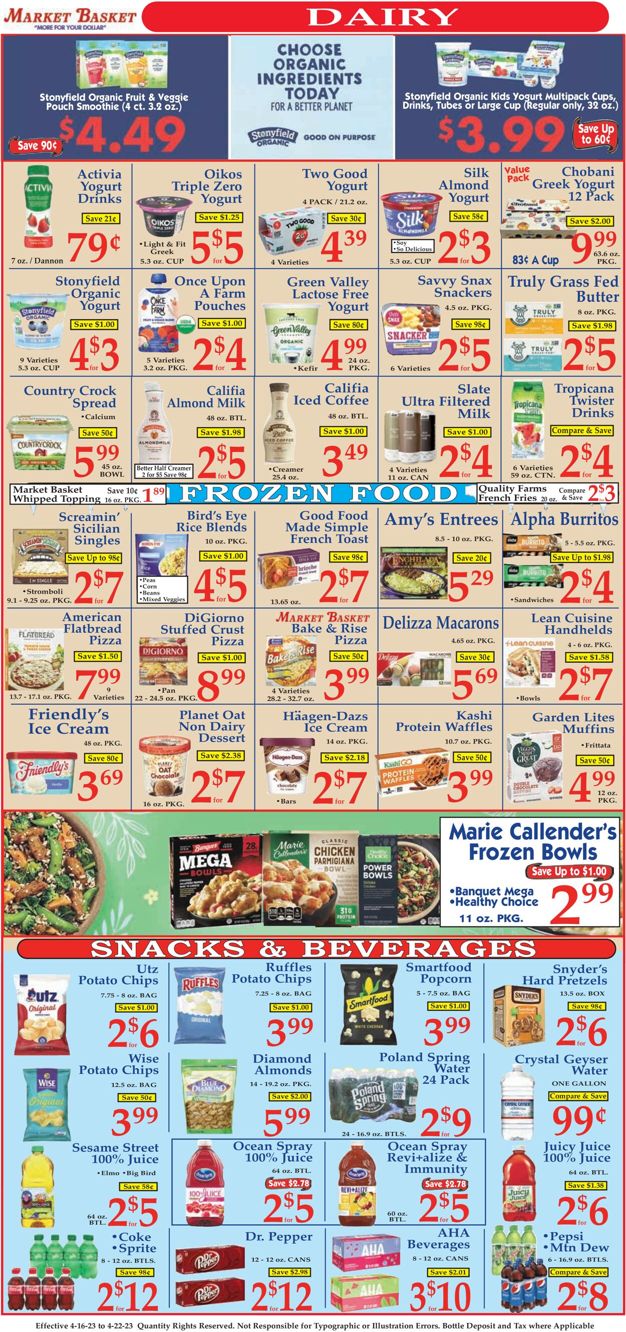 Catalogue Market Basket from 04/16/2023