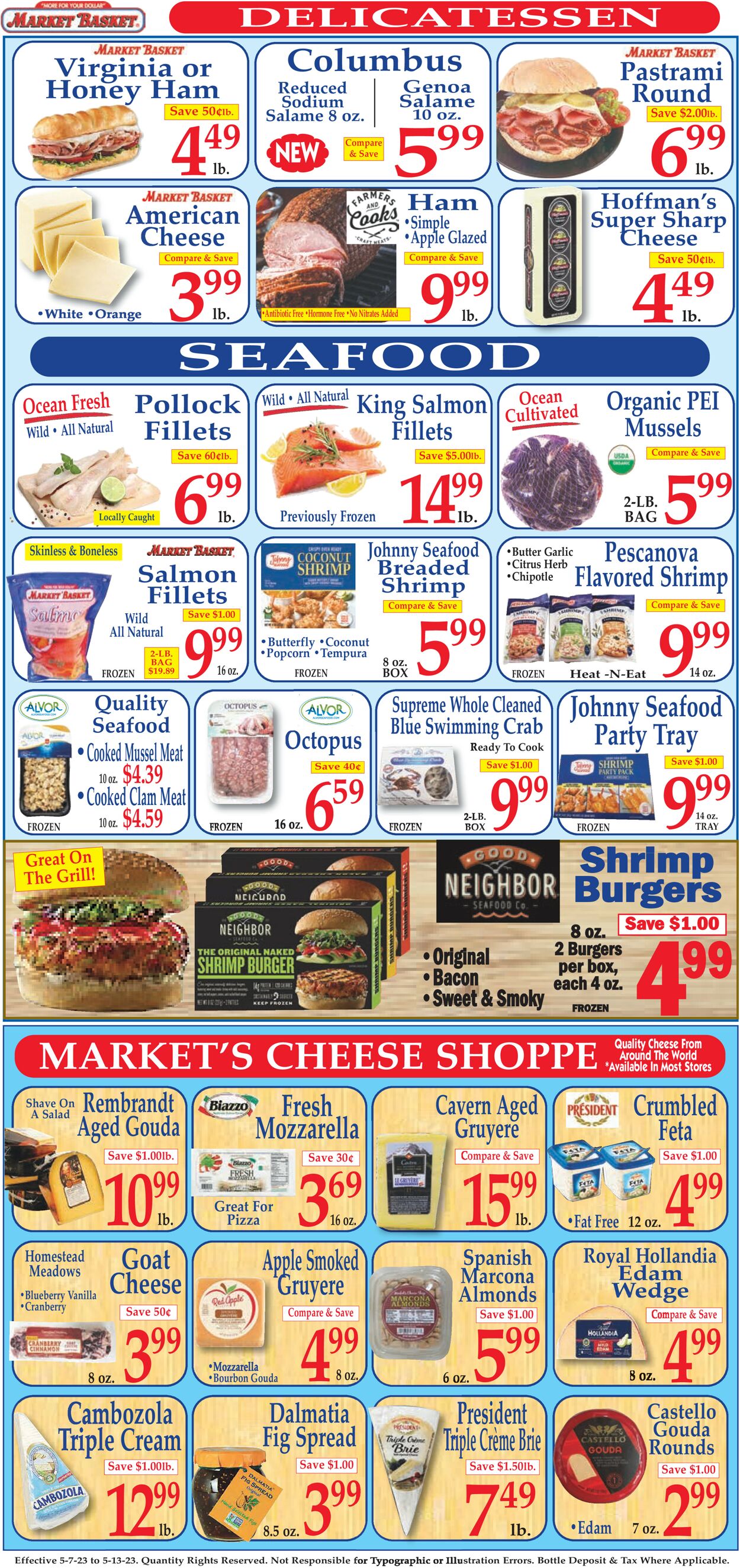 Catalogue Market Basket from 05/07/2023