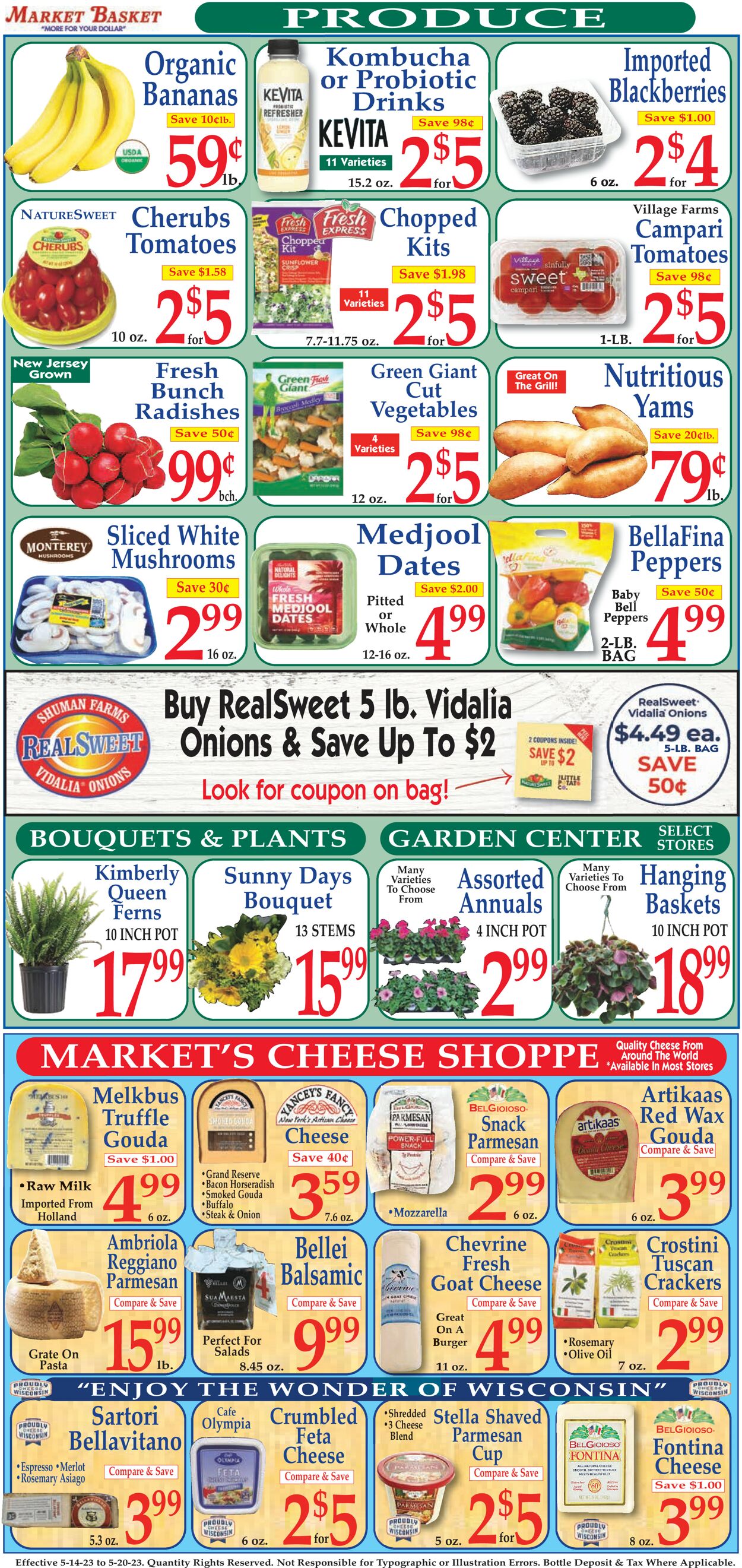 Catalogue Market Basket from 05/14/2023