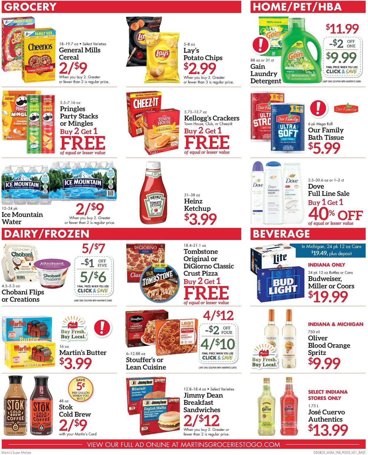 Catalogue Martin’s from 05/04/2025