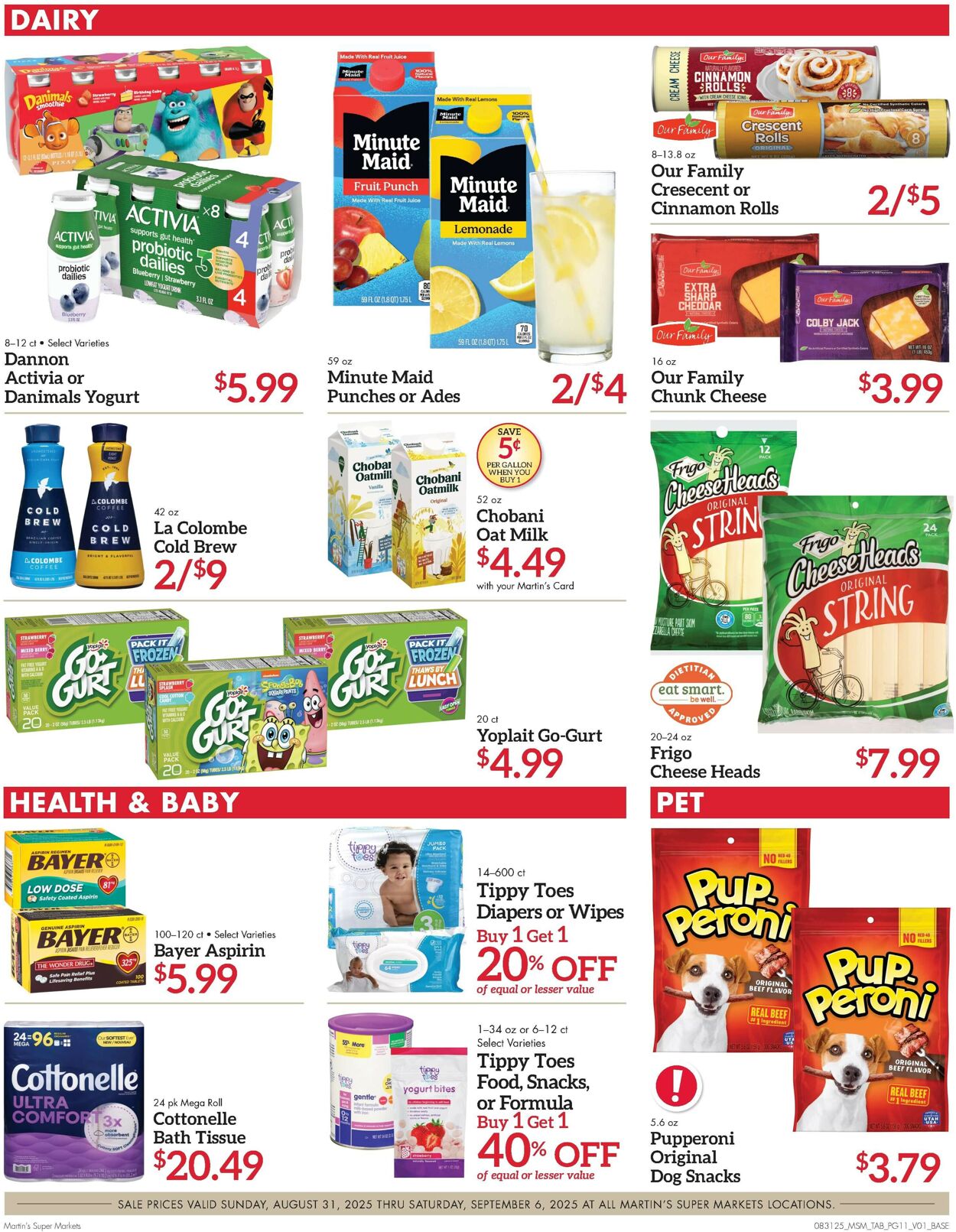 Catalogue Martin’s from 08/31/2025