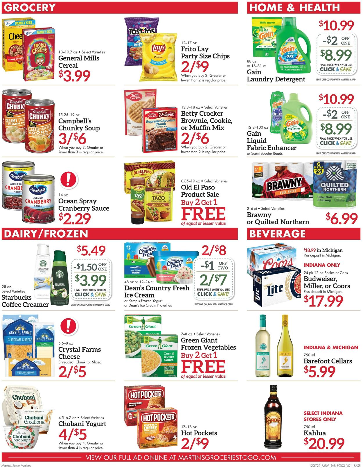 Catalogue Martin’s from 12/07/2025