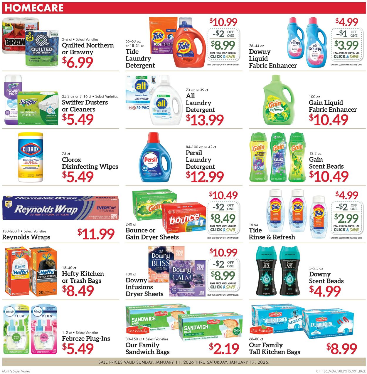 Catalogue Martin’s from 01/11/2026