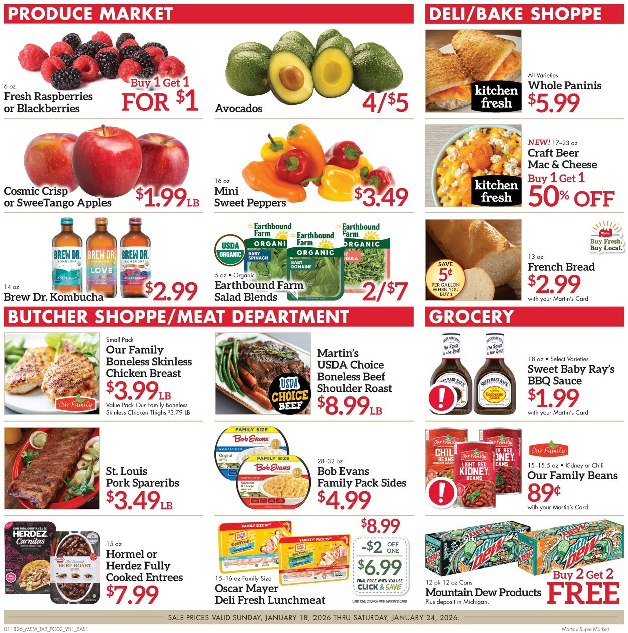 Catalogue Martin’s from 01/18/2026