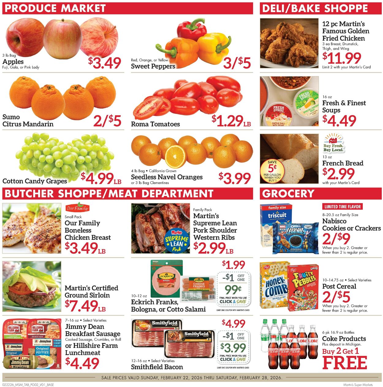 Catalogue Martin’s from 02/22/2026
