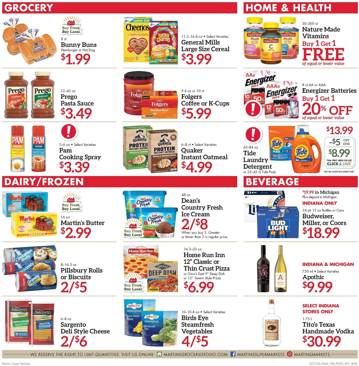 Catalogue Martin’s from 02/22/2026