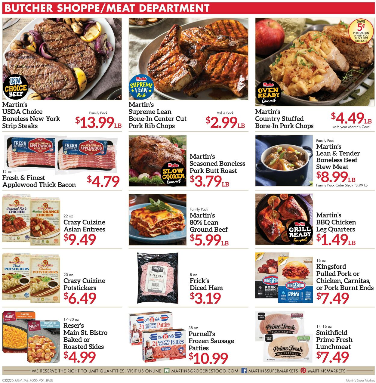 Catalogue Martin’s from 02/22/2026