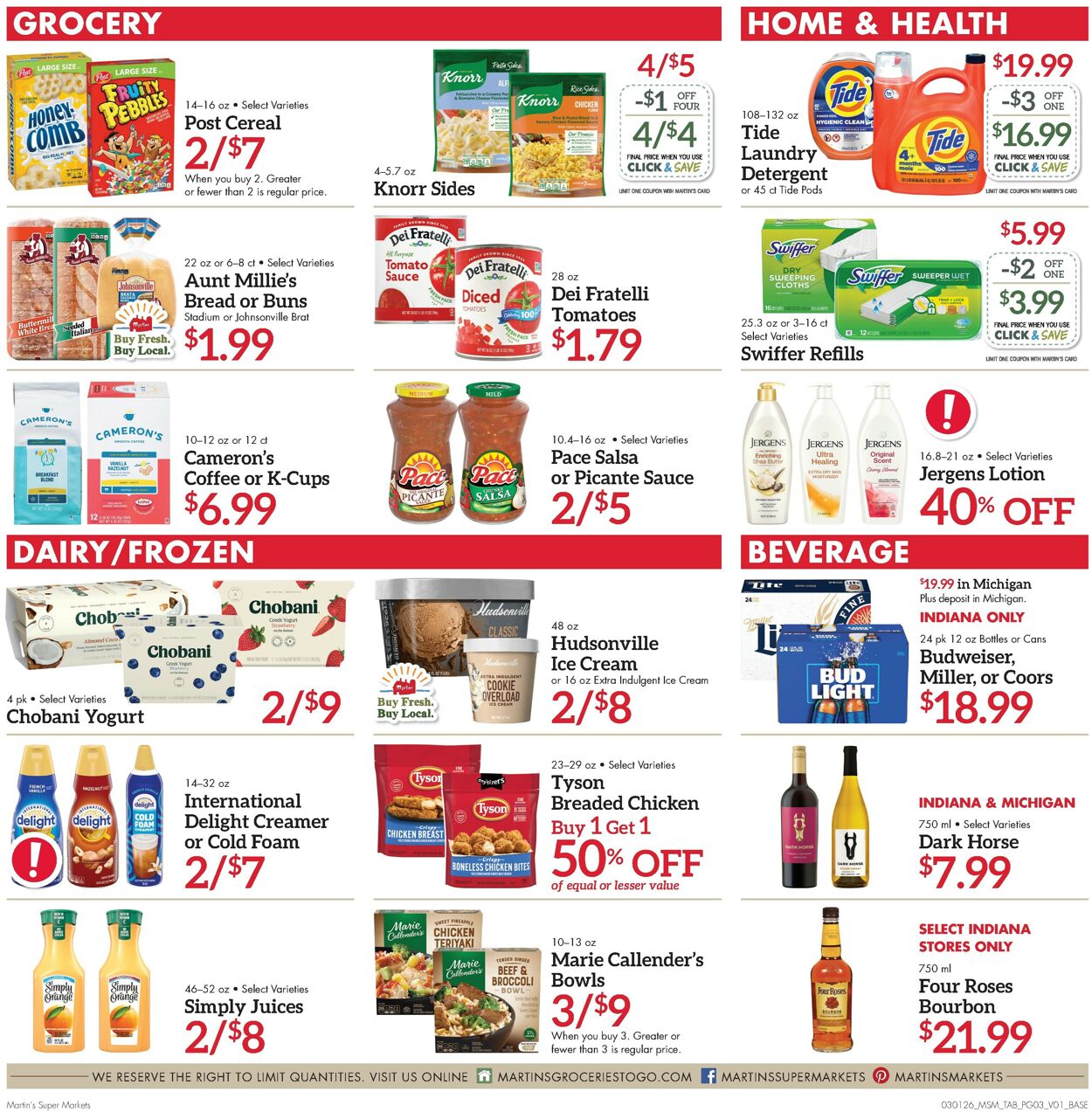 Catalogue Martin’s from 03/01/2026