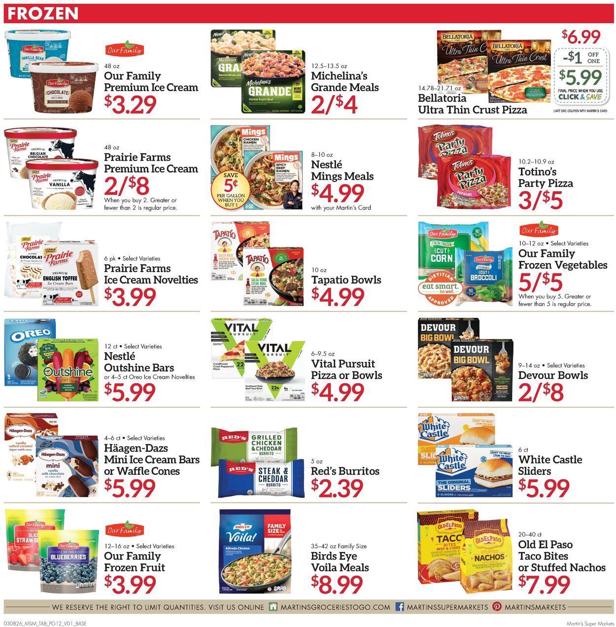 Catalogue Martin’s from 03/08/2026