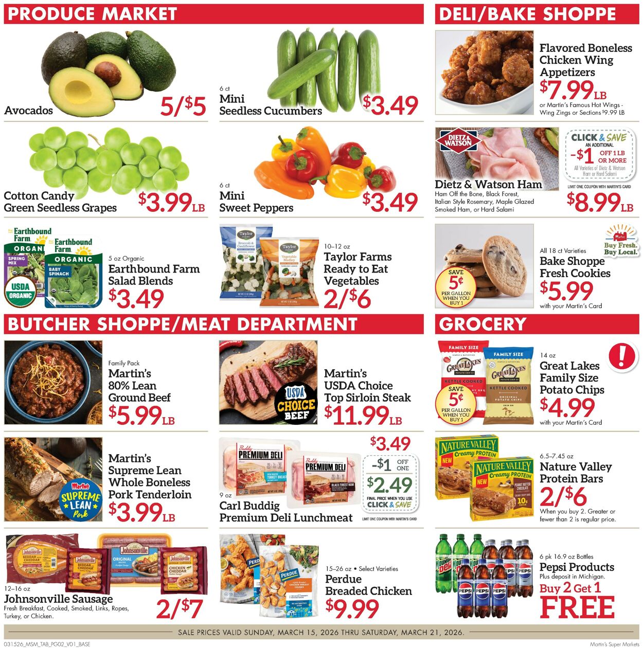 Catalogue Martin’s from 03/15/2026