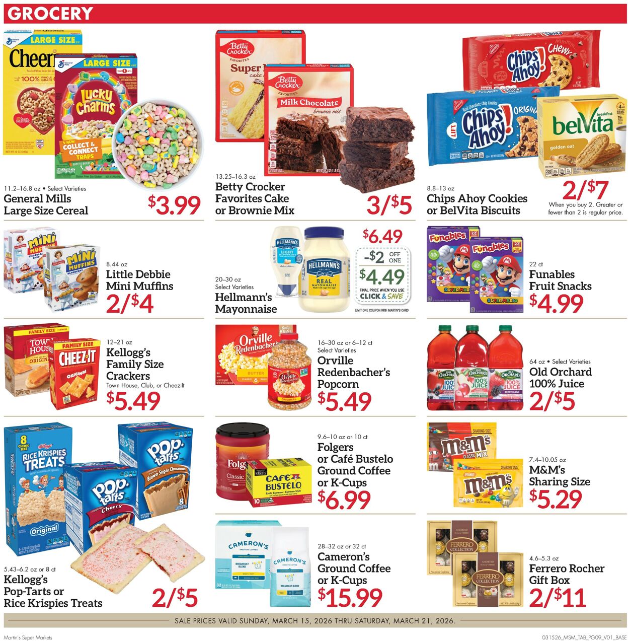 Catalogue Martin’s from 03/15/2026