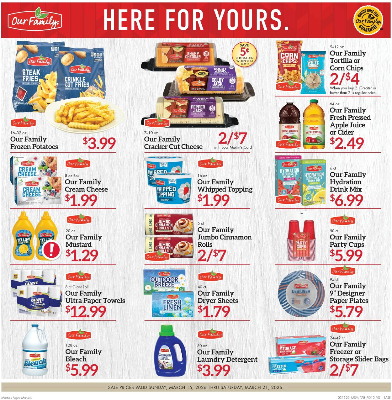 Catalogue Martin’s from 03/15/2026
