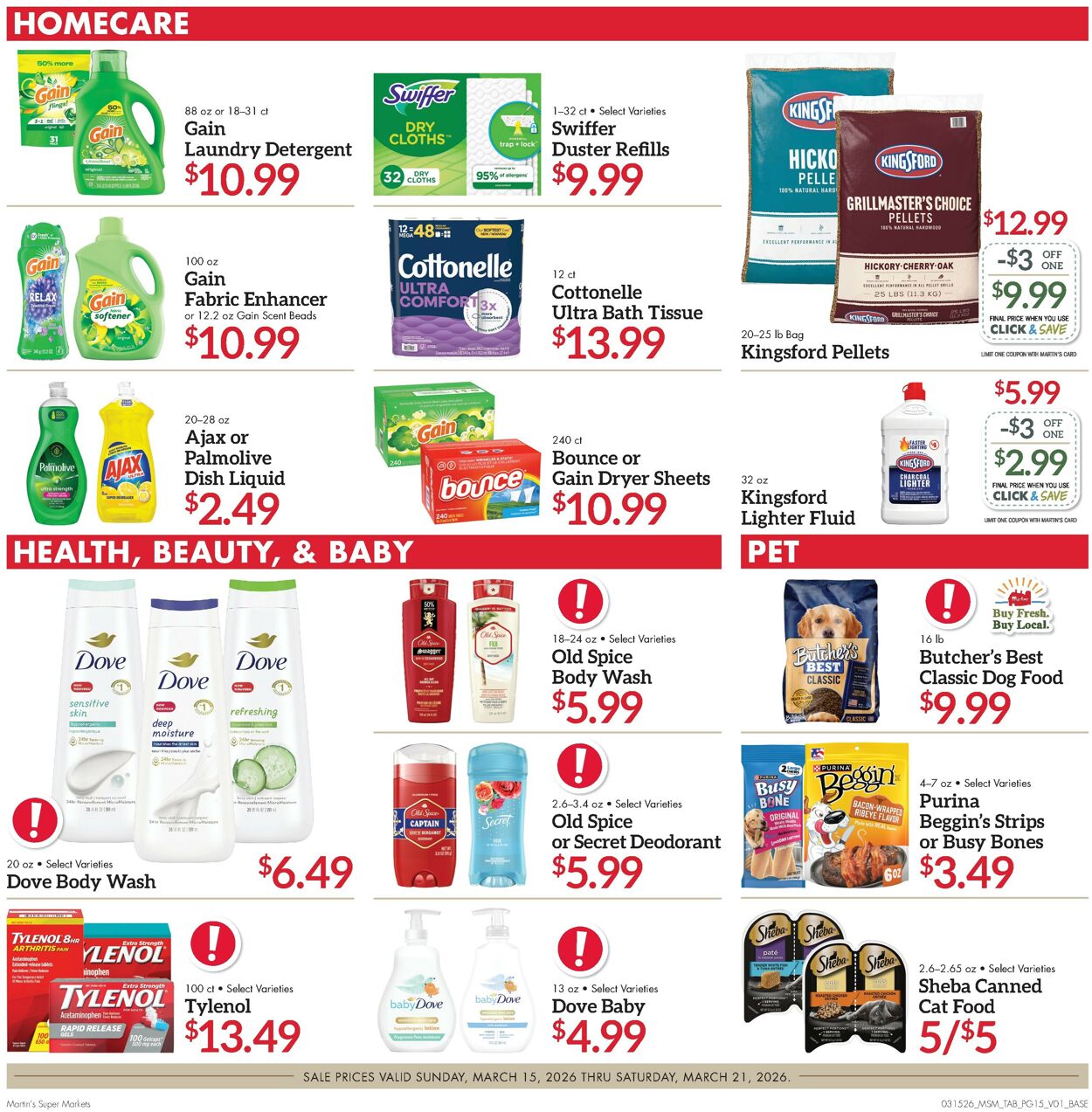 Catalogue Martin’s from 03/15/2026