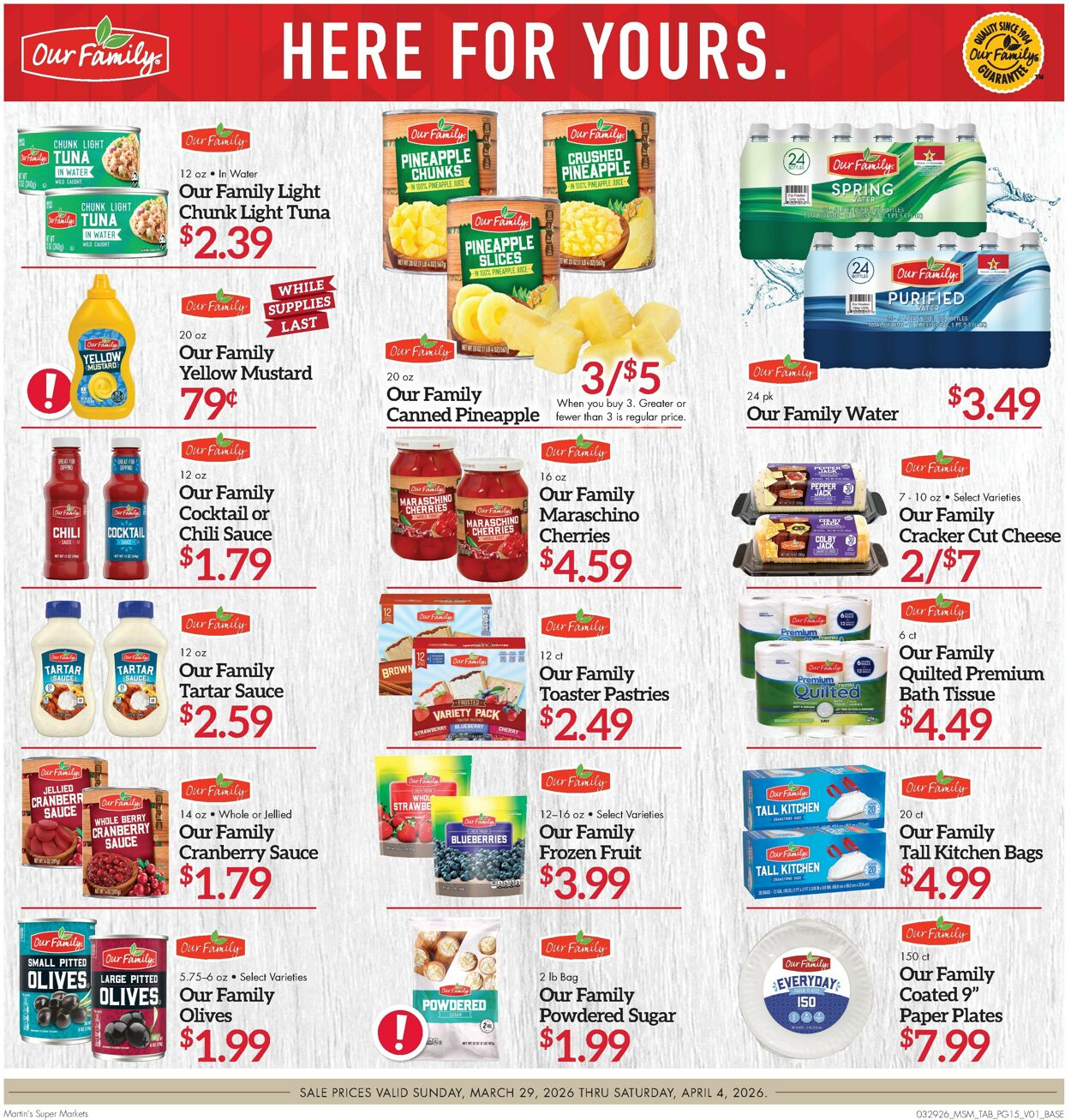 Catalogue Martin’s from 03/29/2026