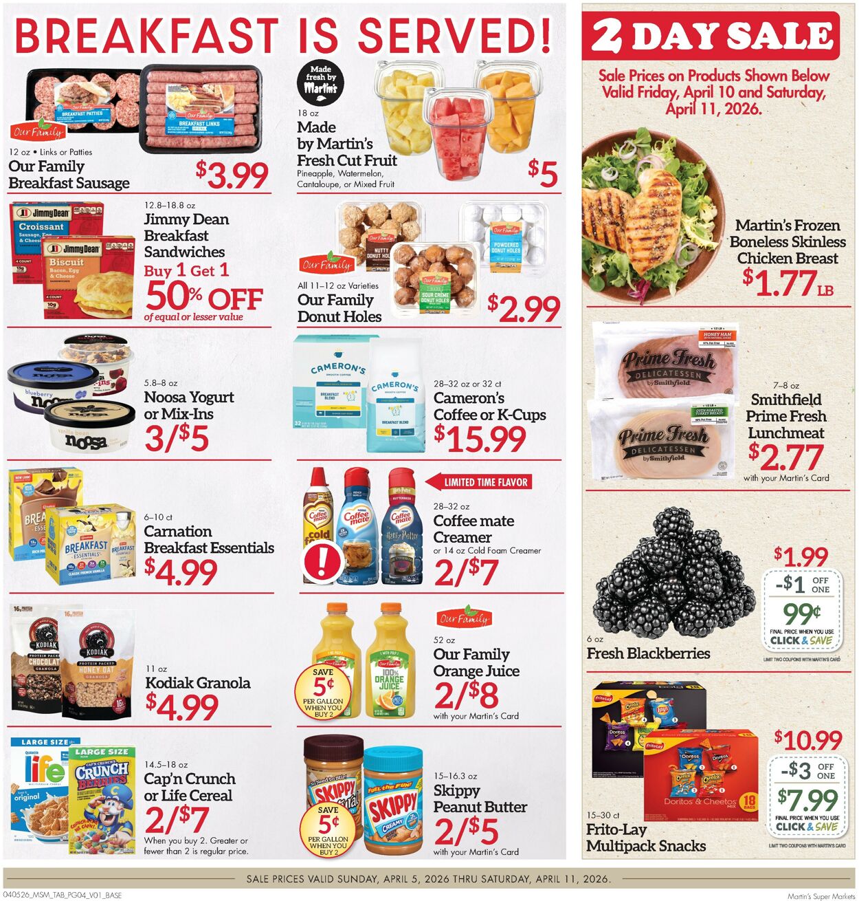 Catalogue Martin’s from 04/05/2026