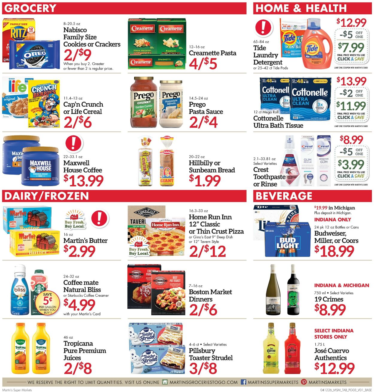 Catalogue Martin’s from 04/12/2026