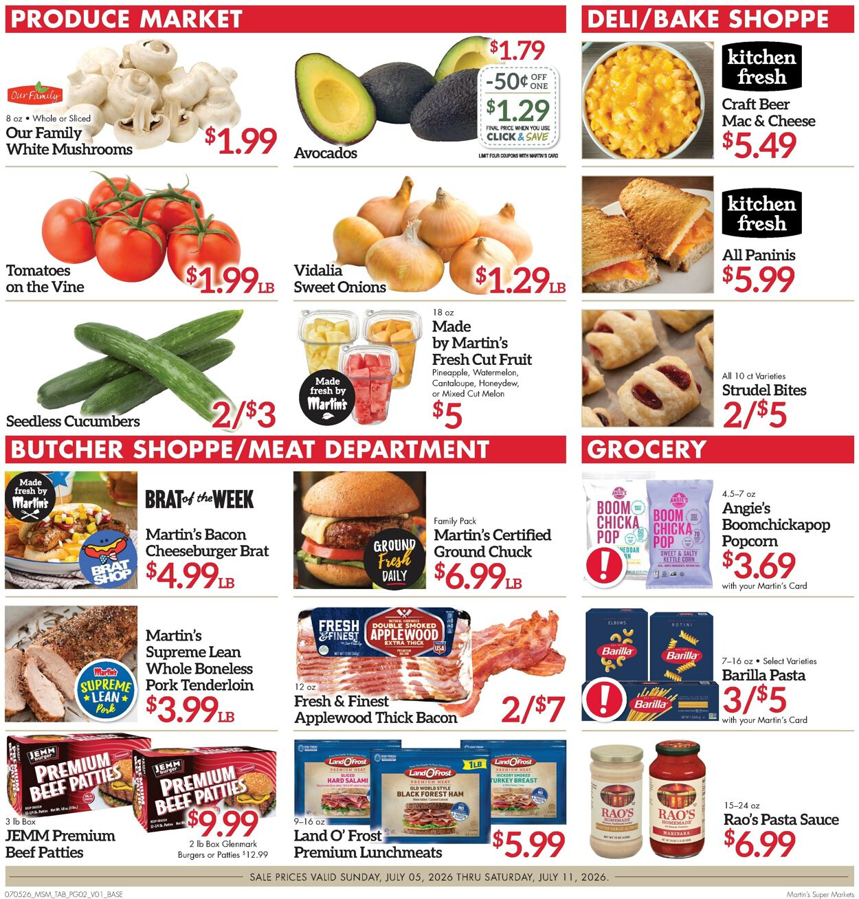 Catalogue Martin’s from 07/05/2026