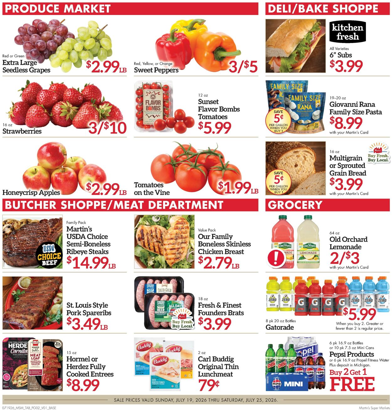 Catalogue Martin’s from 07/19/2026