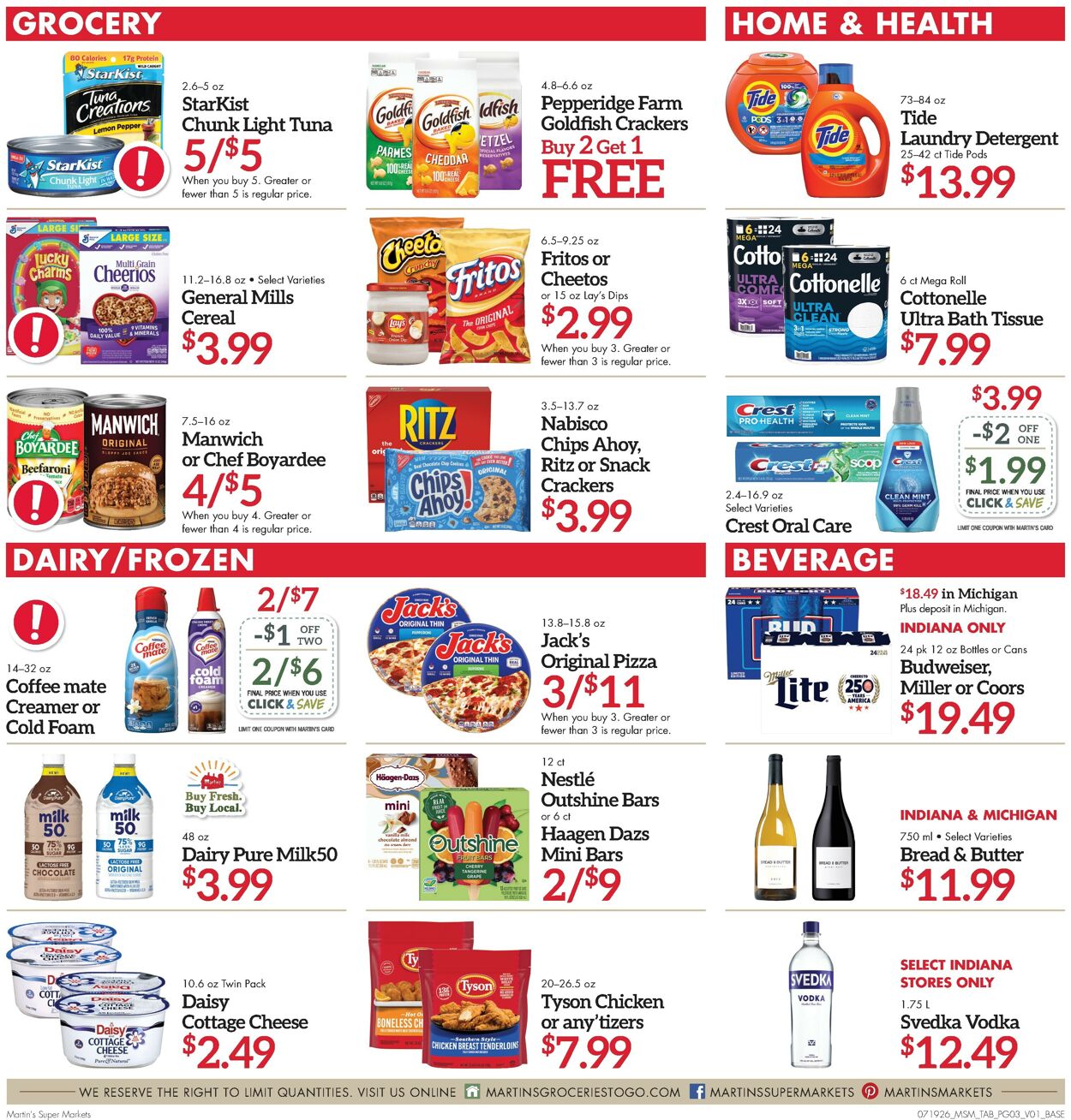 Catalogue Martin’s from 07/19/2026