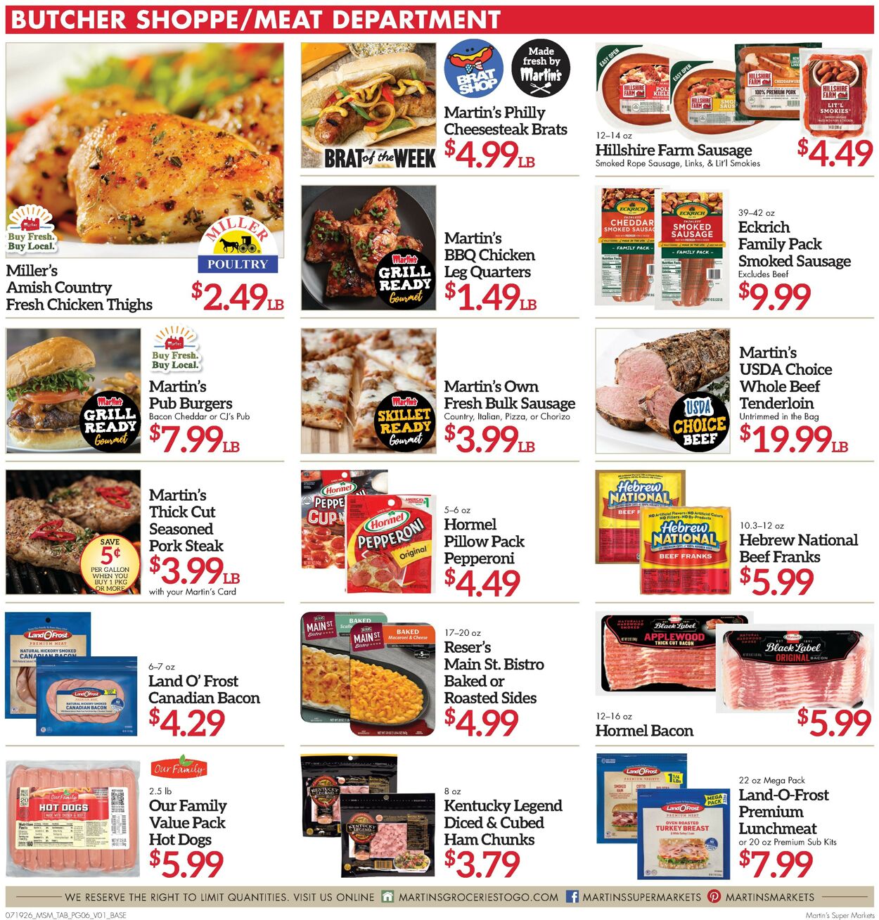 Catalogue Martin’s from 07/19/2026
