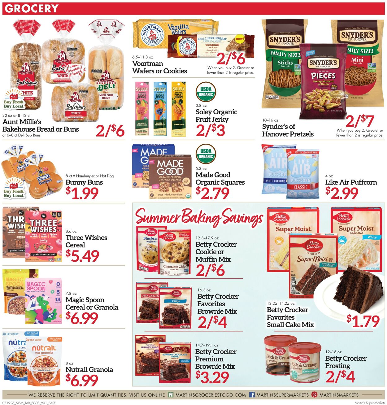 Catalogue Martin’s from 07/19/2026