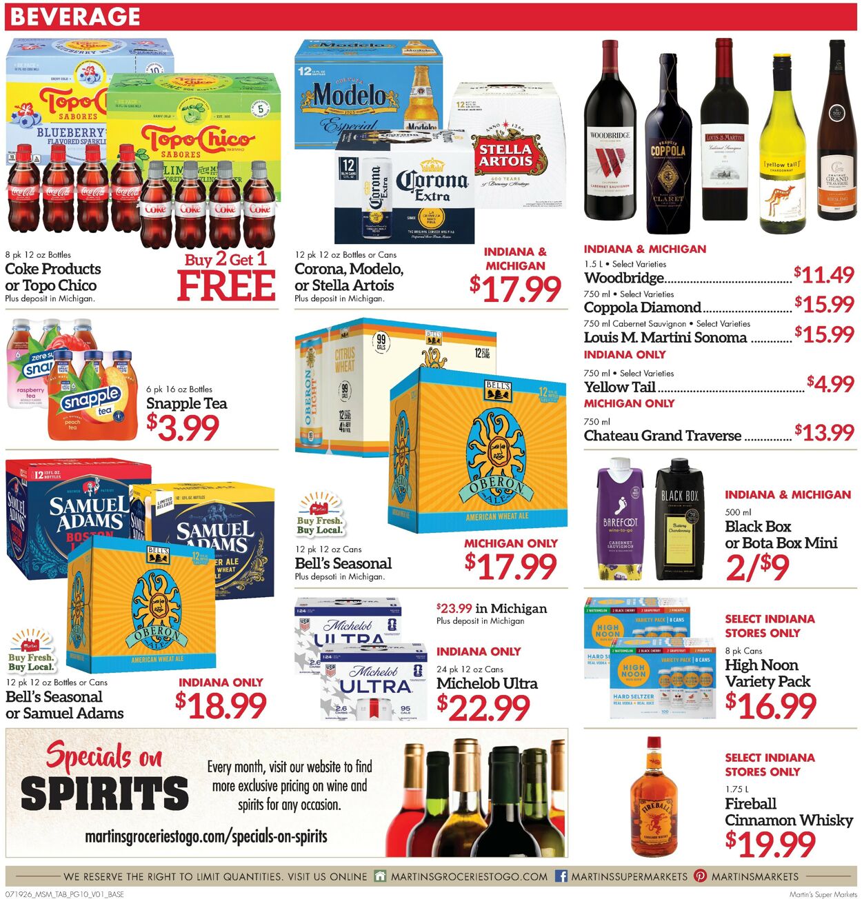 Catalogue Martin’s from 07/19/2026
