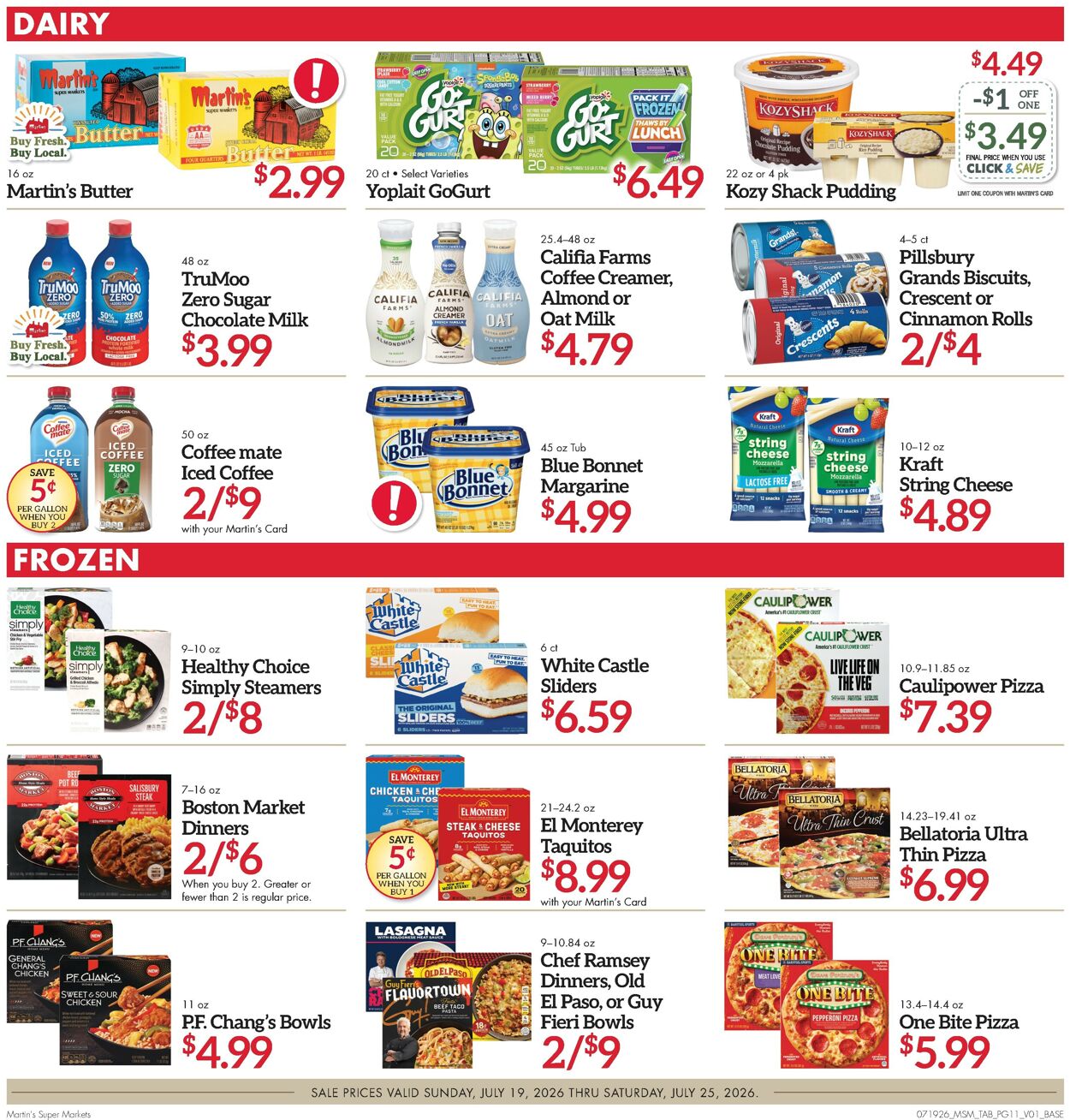 Catalogue Martin’s from 07/19/2026