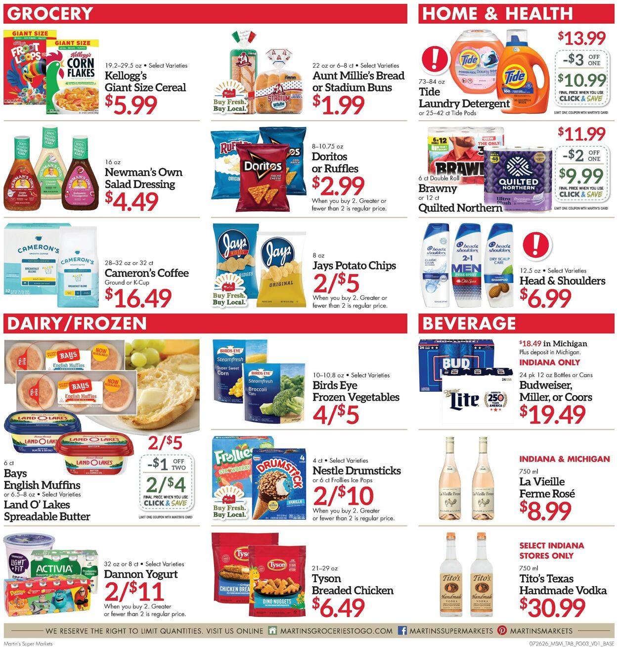 Catalogue Martin’s from 07/26/2026