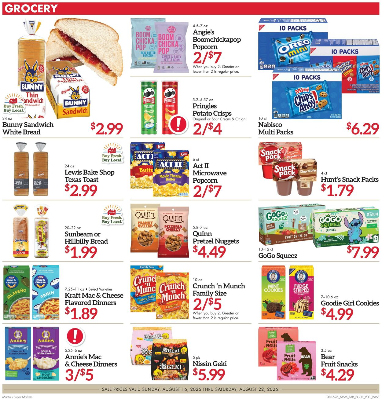 Catalogue Martin’s from 08/16/2026