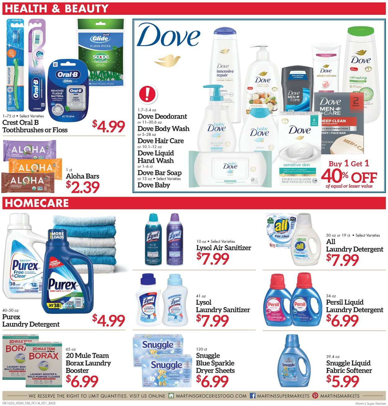 Catalogue Martin’s from 08/16/2026