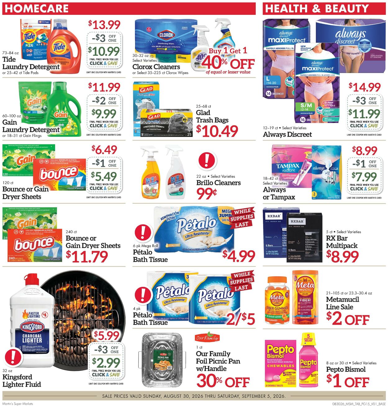 Catalogue Martin’s from 08/30/2026