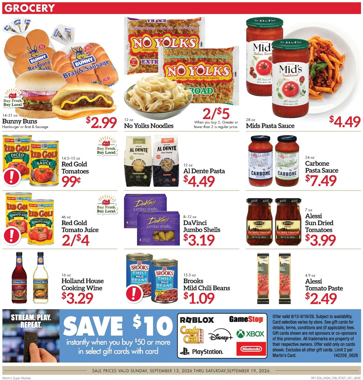 Catalogue Martin’s from 09/13/2026