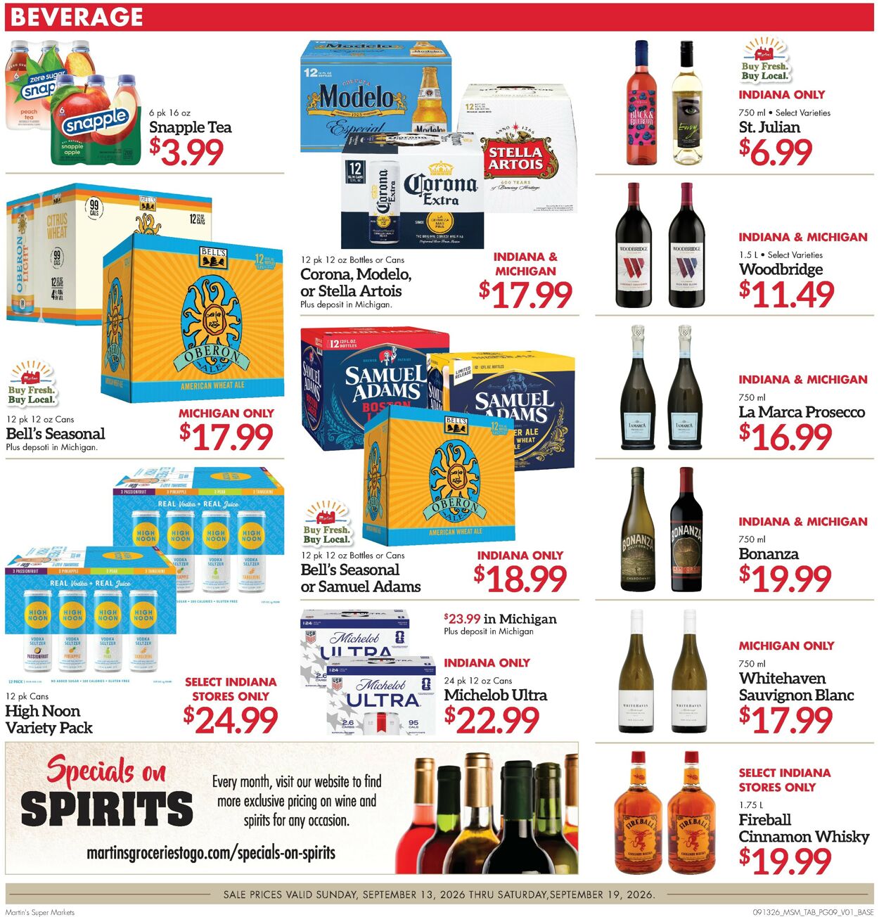 Catalogue Martin’s from 09/13/2026