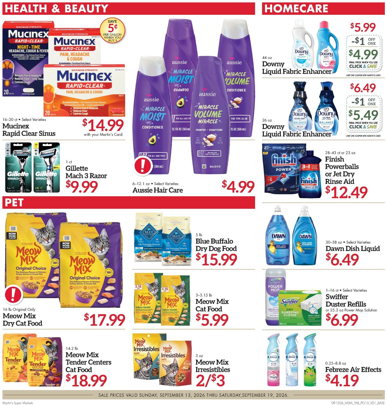 Catalogue Martin’s from 09/13/2026