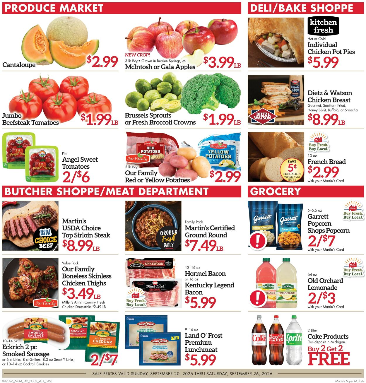 Catalogue Martin’s from 09/20/2026