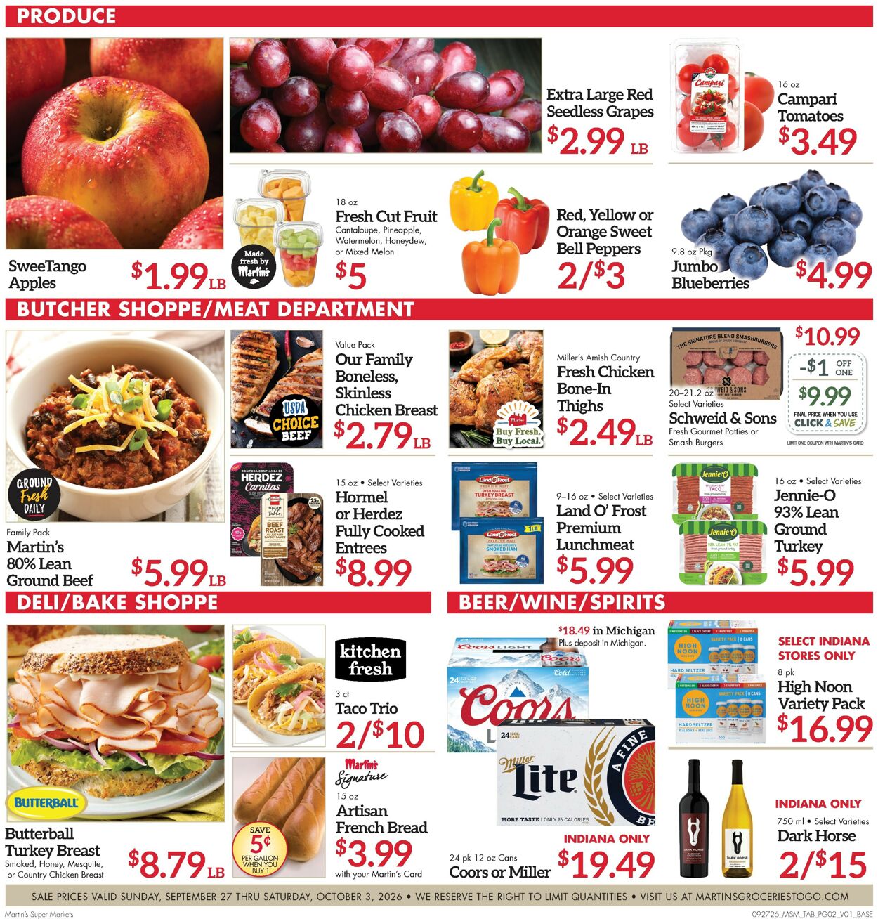 Catalogue Martin’s from 09/27/2026