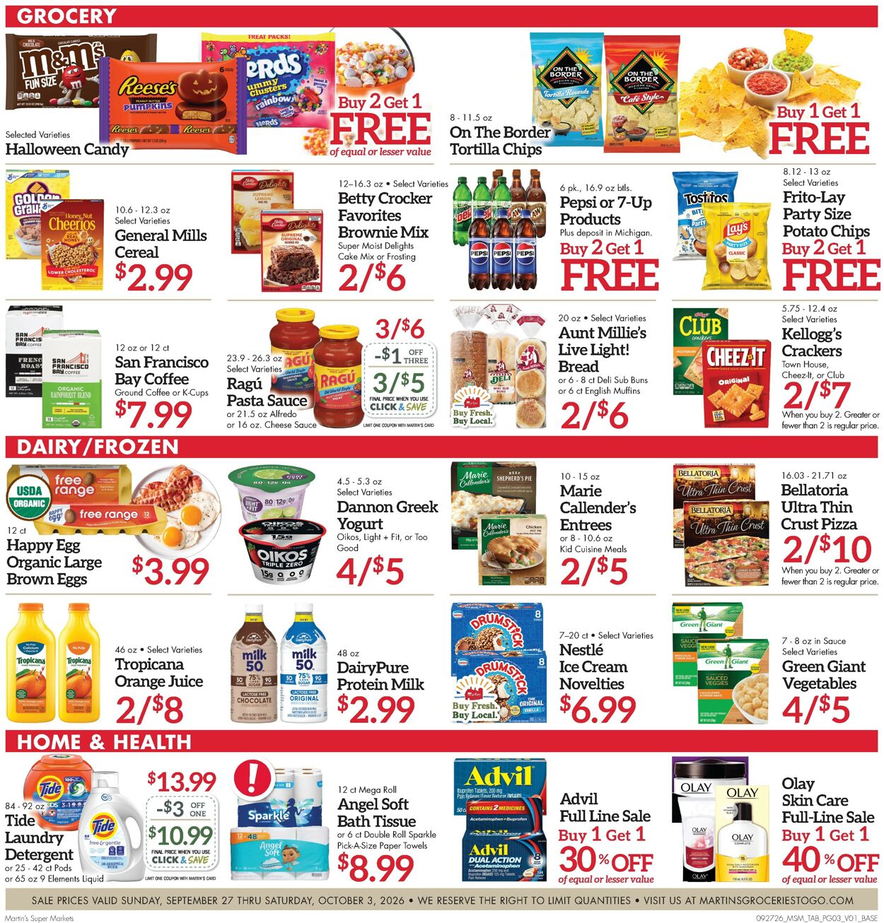 Catalogue Martin’s from 09/27/2026