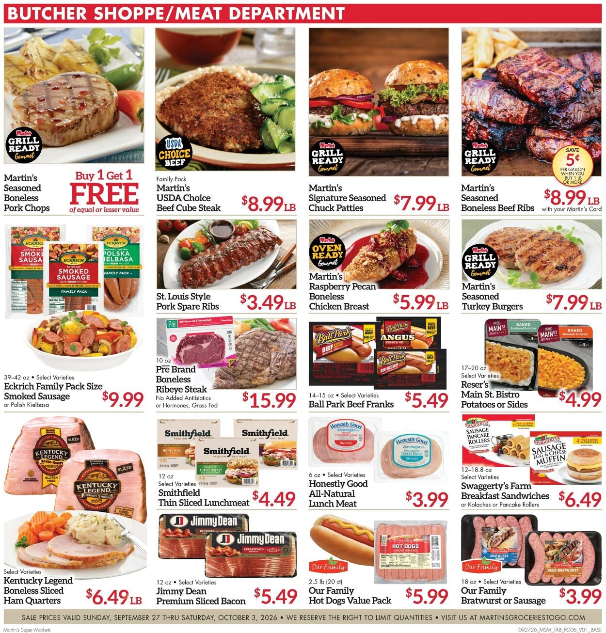 Catalogue Martin’s from 09/27/2026