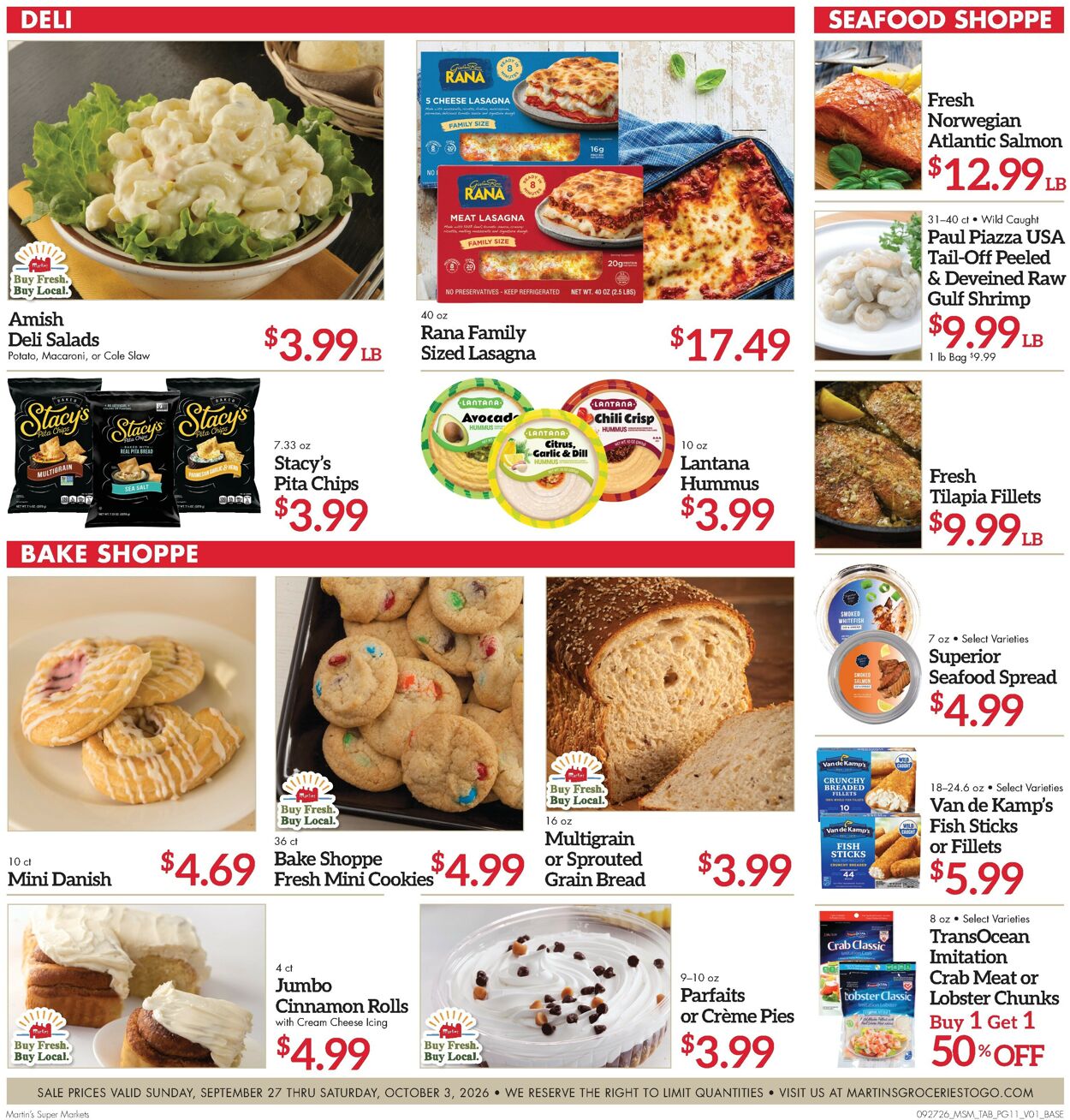 Catalogue Martin’s from 09/27/2026