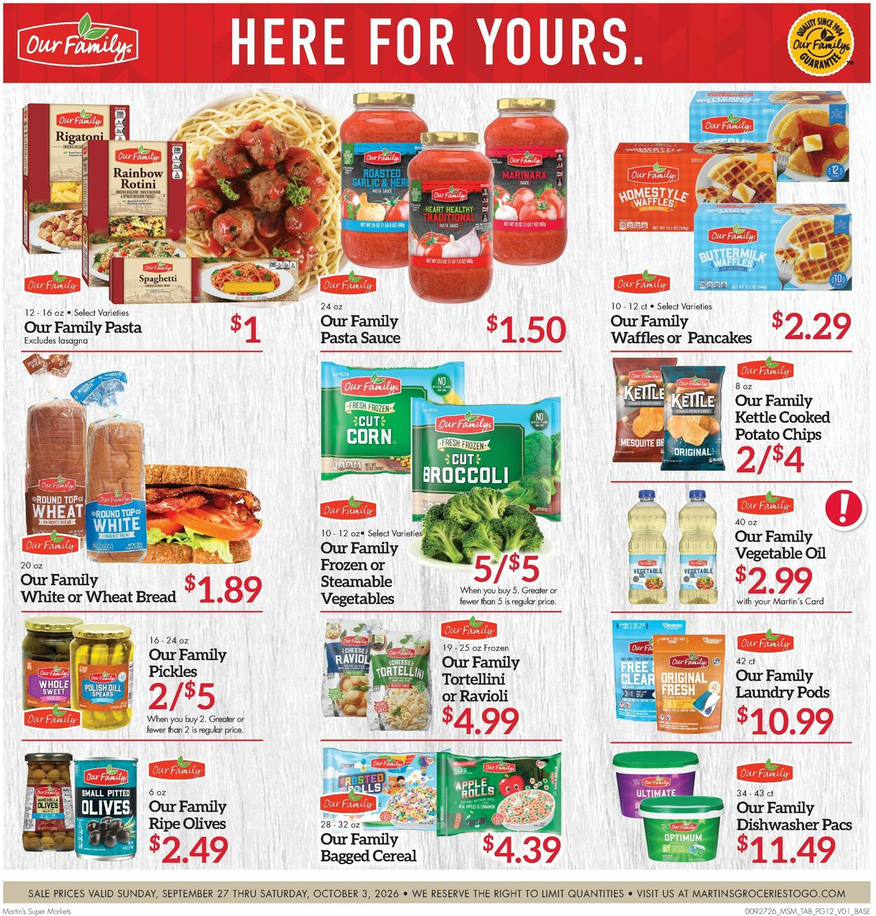 Catalogue Martin’s from 09/27/2026