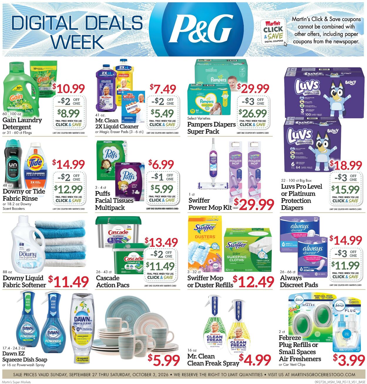 Catalogue Martin’s from 09/27/2026