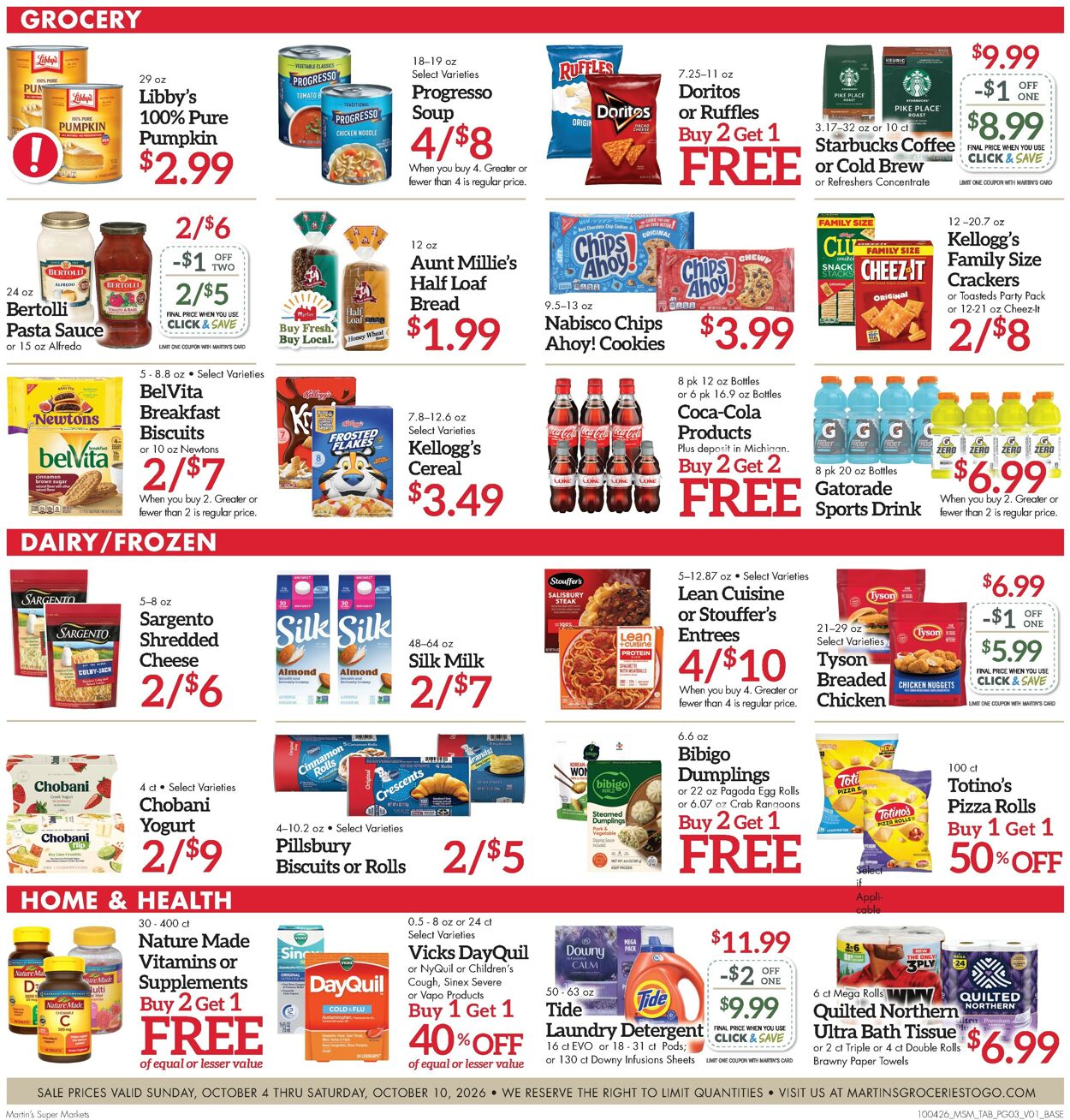 Catalogue Martin’s from 10/04/2026